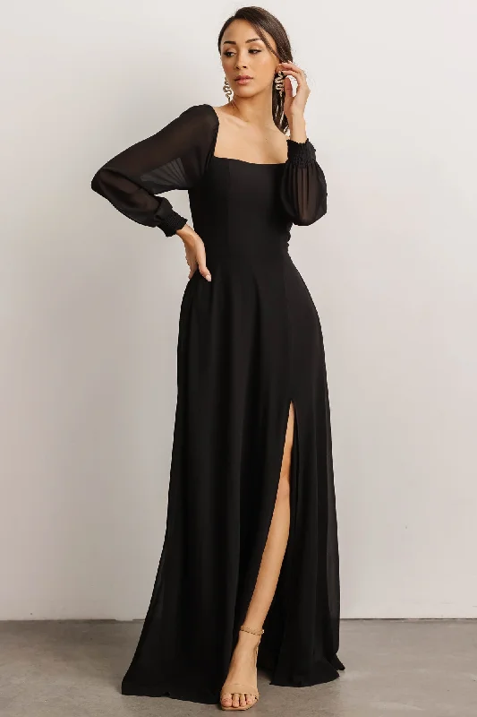 Giselle Maxi Dress | Black