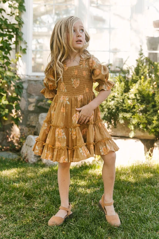 Mini Madeline Dress in Celeste Floral