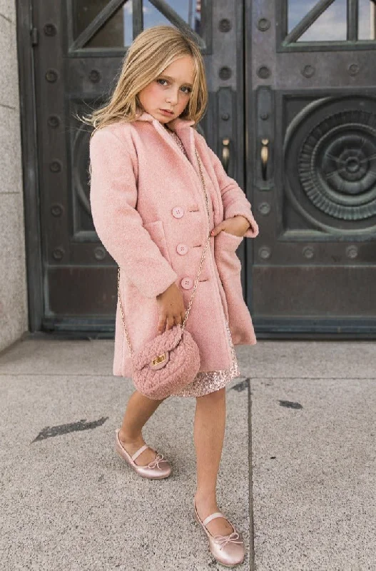 Mini Polly Coat in Pink - FINAL SALE