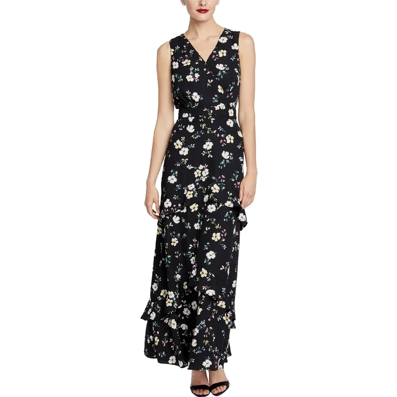 Rachel Roy Womens Surplice Maxi Dress